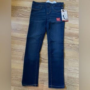 Levi’s girls stretch jeans pull on jeggings size 7 NWT